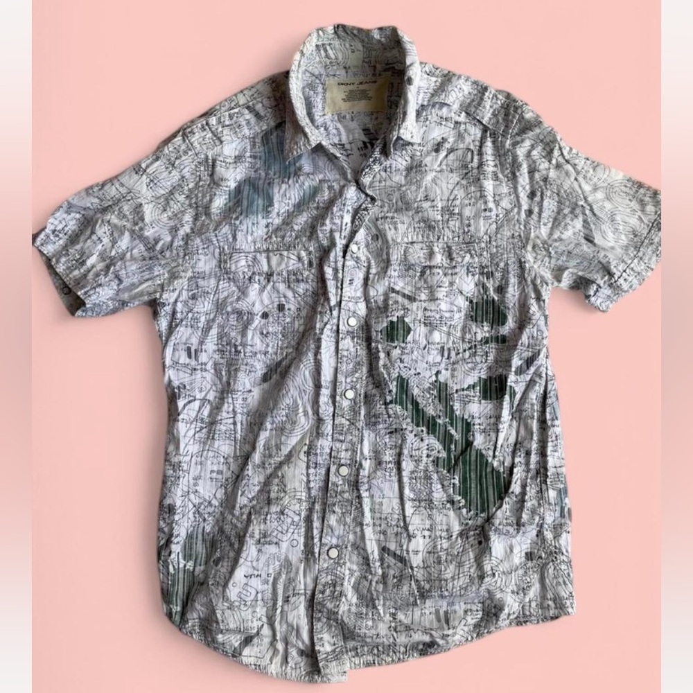 DKNY Jeans Button Up